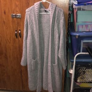 COPY - Torrid sweater hoodie duster 3 3X